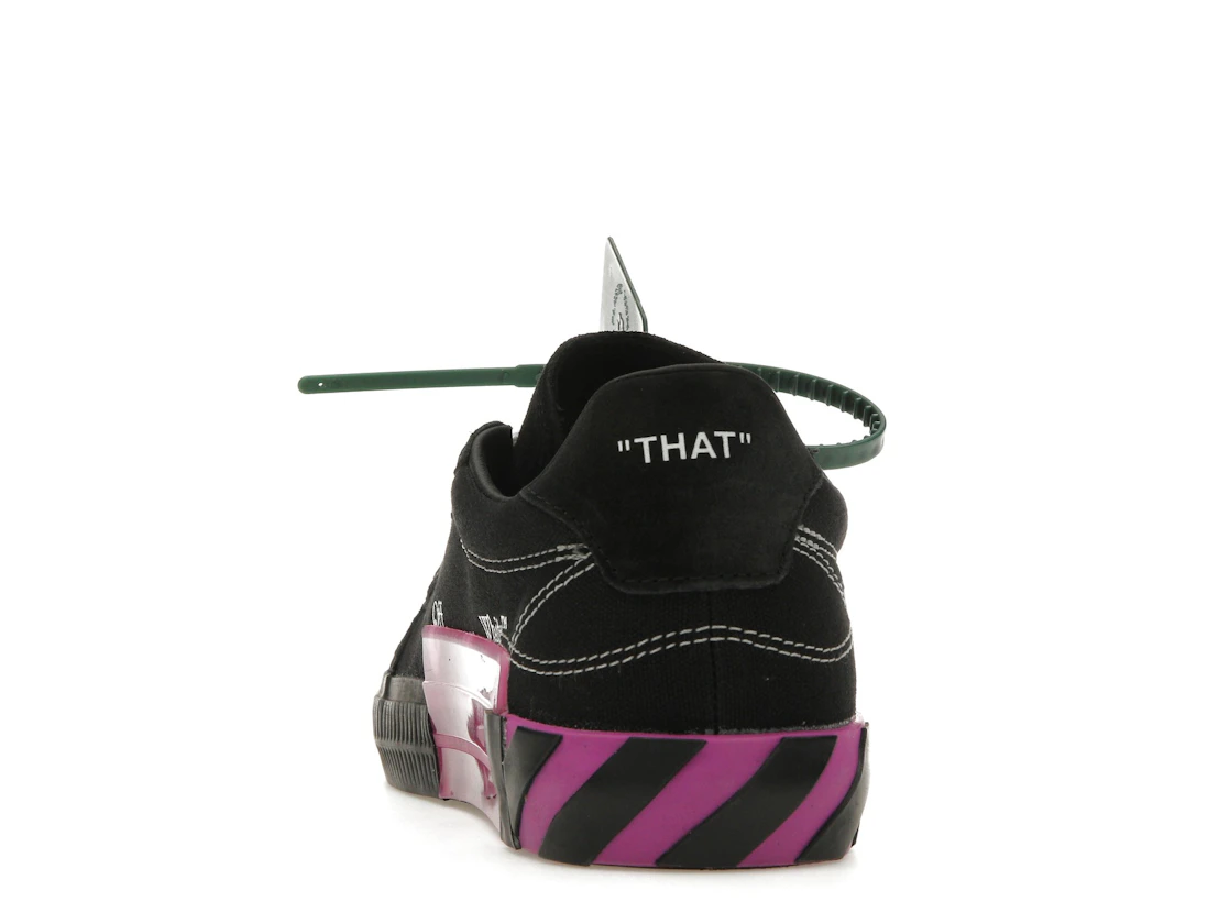 Vue 27 de OFF-WHITE Vulc Low Black Violet 