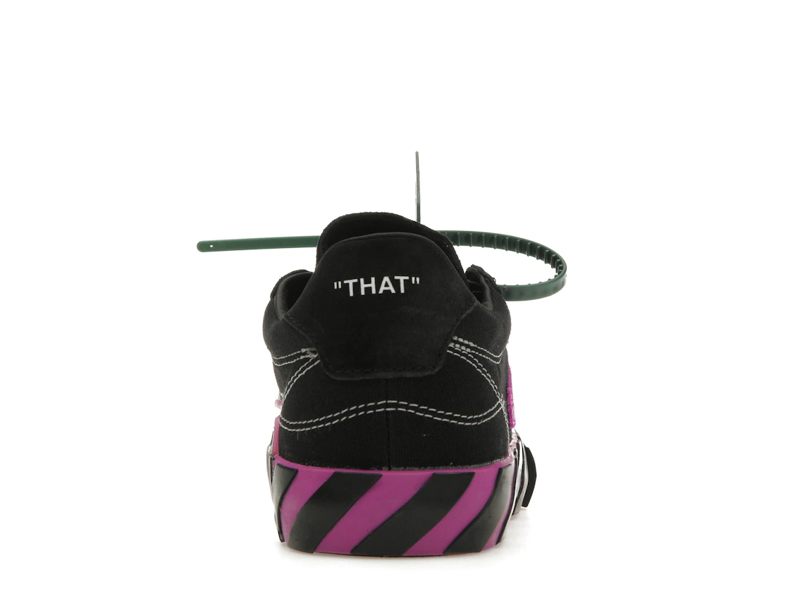 Vue 28 de OFF-WHITE Vulc Low Black Violet 