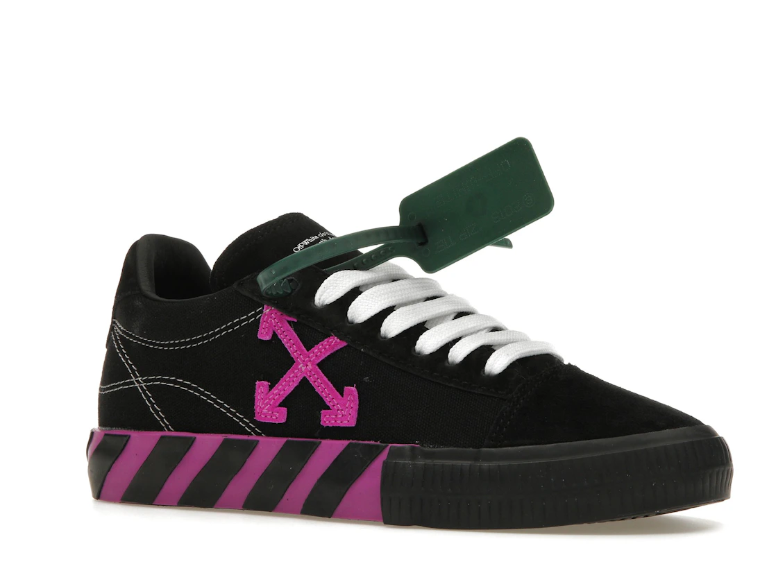 Vue 4 de OFF-WHITE Vulc Low Black Violet 