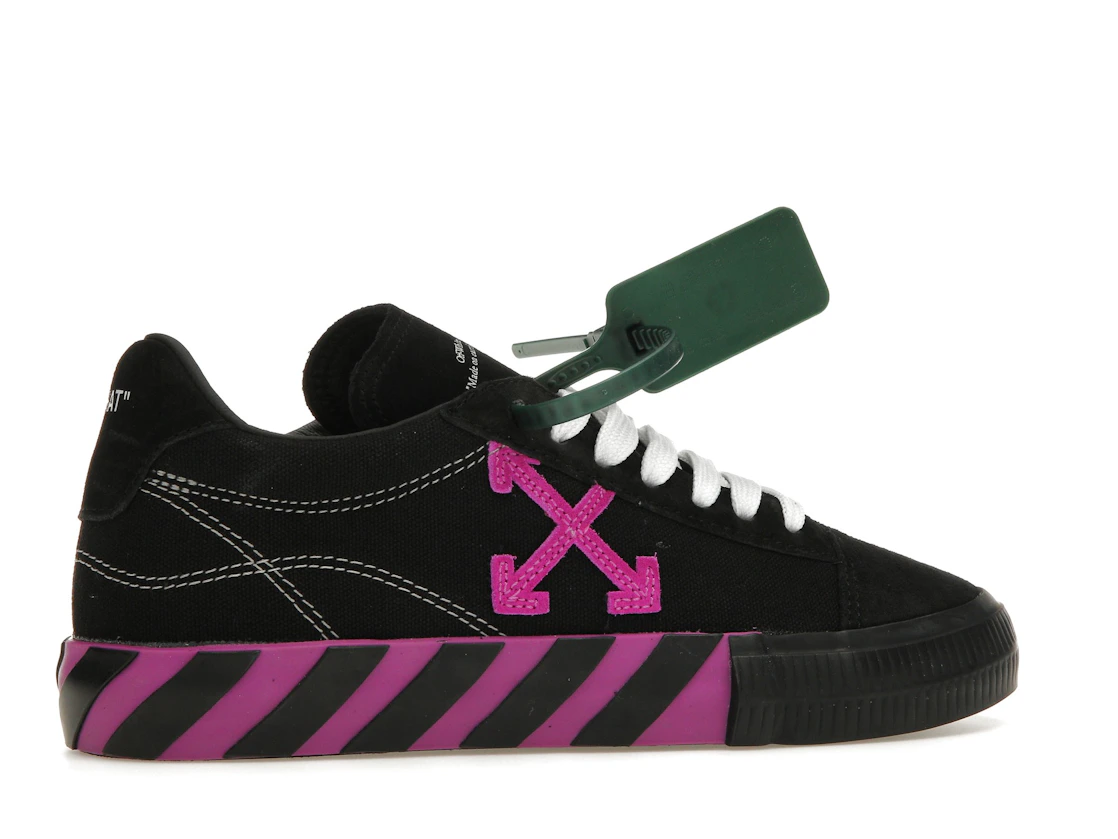 Vue 35 de OFF-WHITE Vulc Low Black Violet 