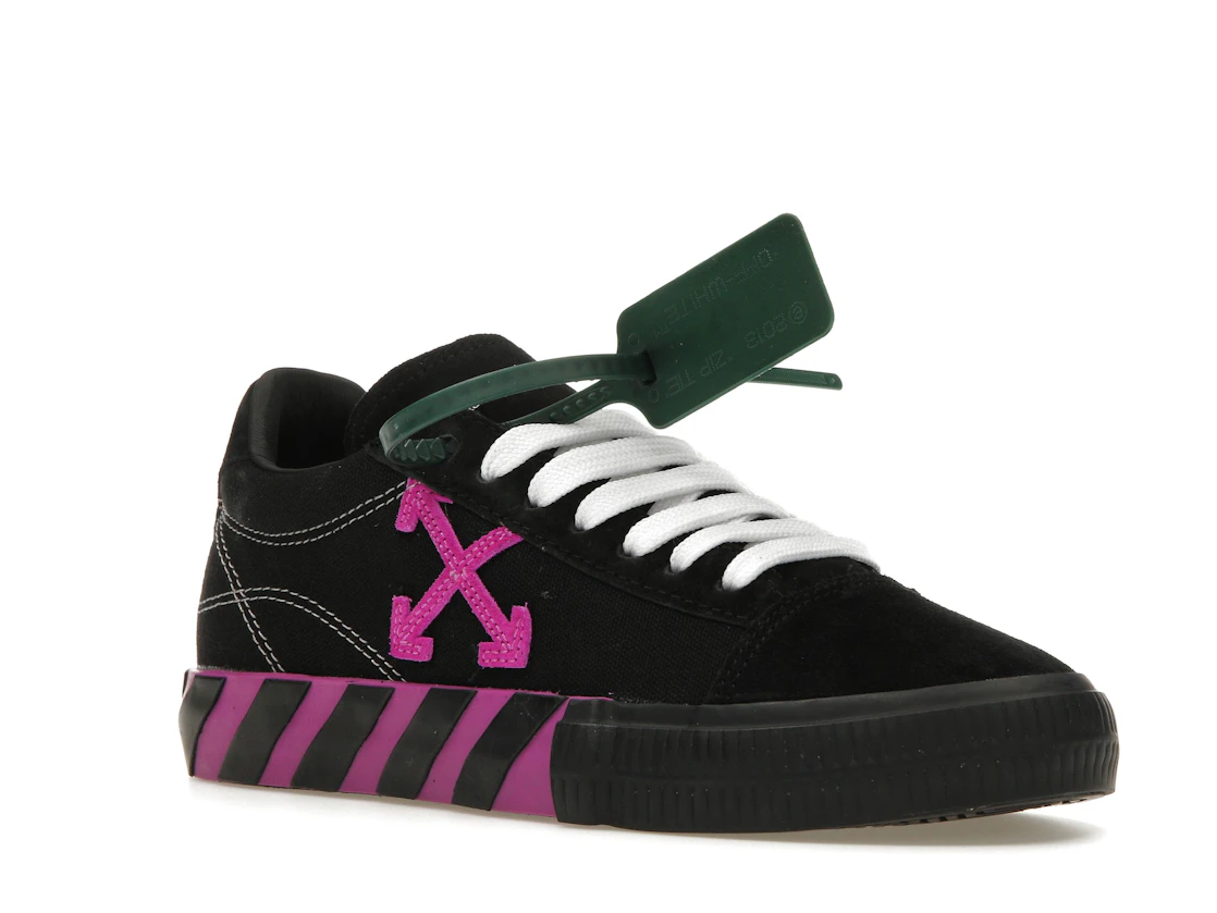 Vue 5 de OFF-WHITE Vulc Low Black Violet 