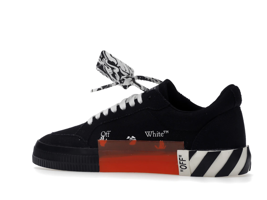 Vue 22 de OFF-WHITE Vulc Low Black White Arrow SS21