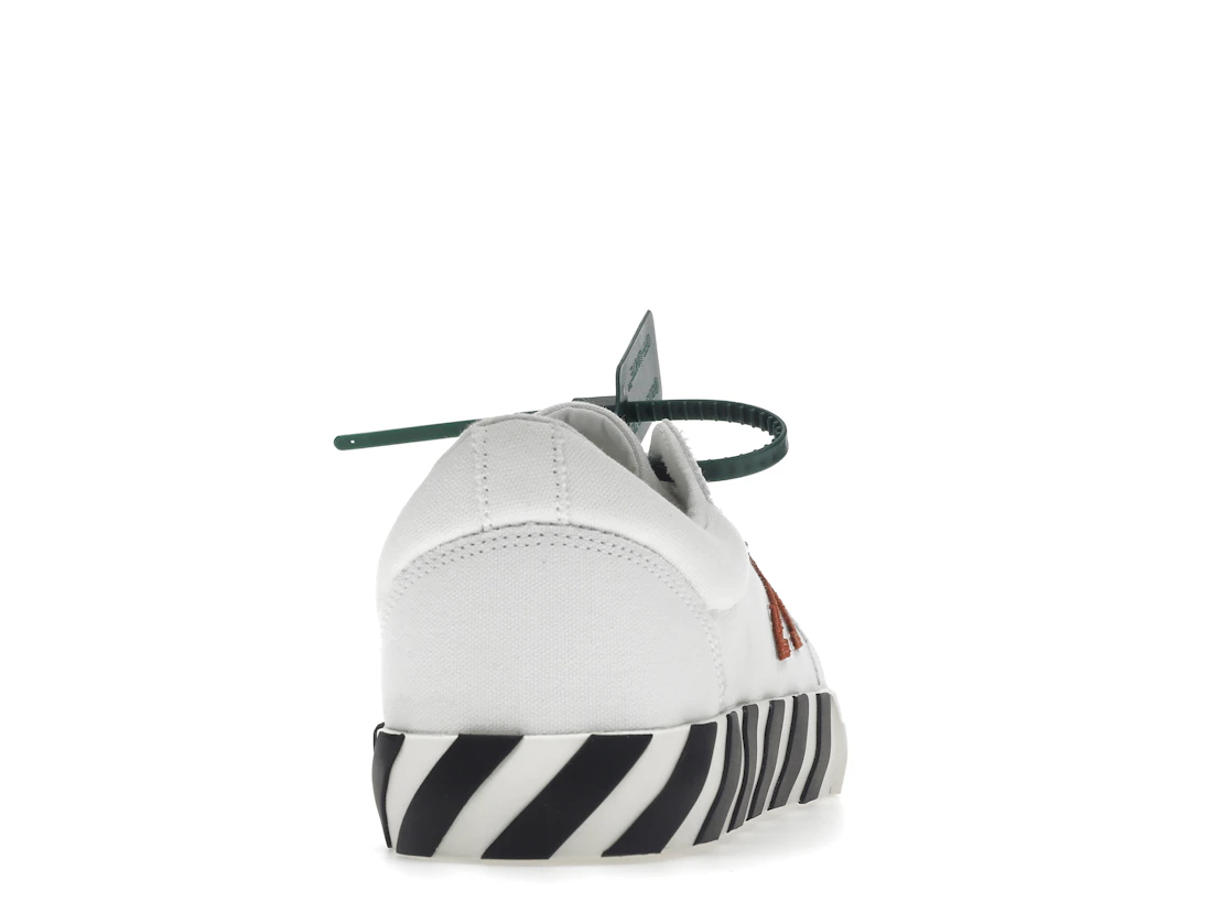Vue 29 de OFF-WHITE Vulc Low Canvas White Red Arrow Black