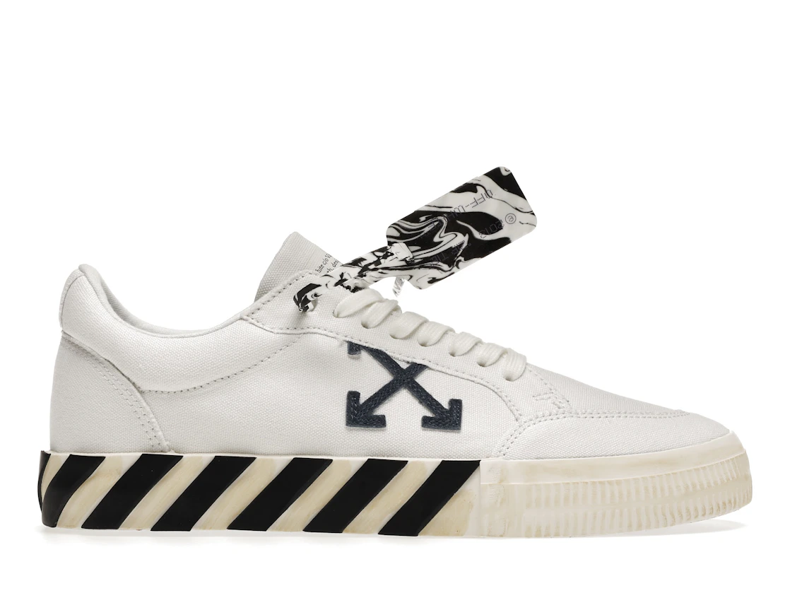 Vue 1 de OFF-WHITE Vulc Low Navy Arrow