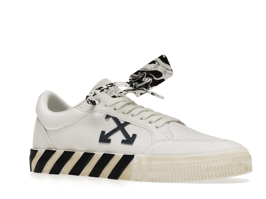 Vue 4 de OFF-WHITE Vulc Low Navy Arrow