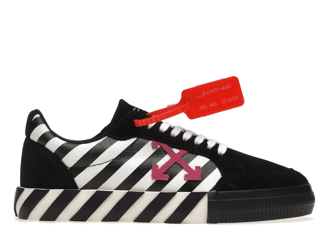 Vue 1 de OFF-WHITE Vulc Low Stripe Violet SS20