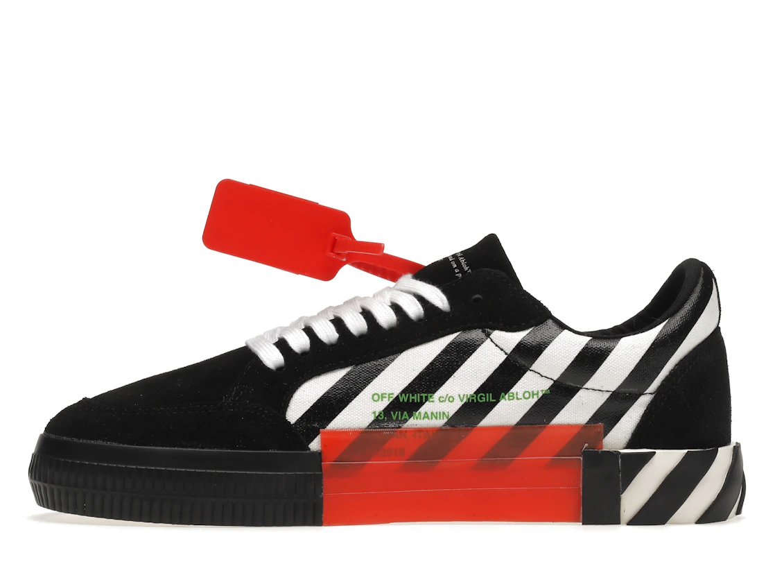 Vue 19 de OFF-WHITE Vulc Low Stripe Violet SS20