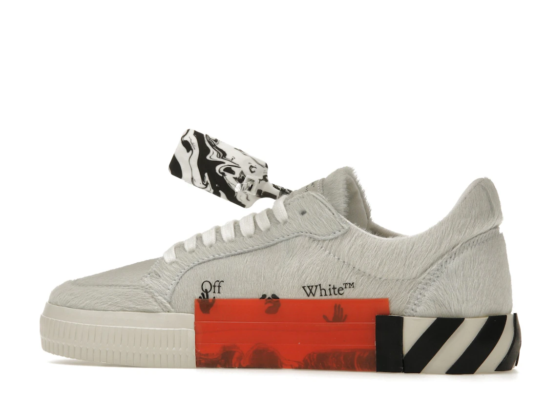 Vue 21 de OFF-WHITE Vulc Low White Black Arrow FW 20