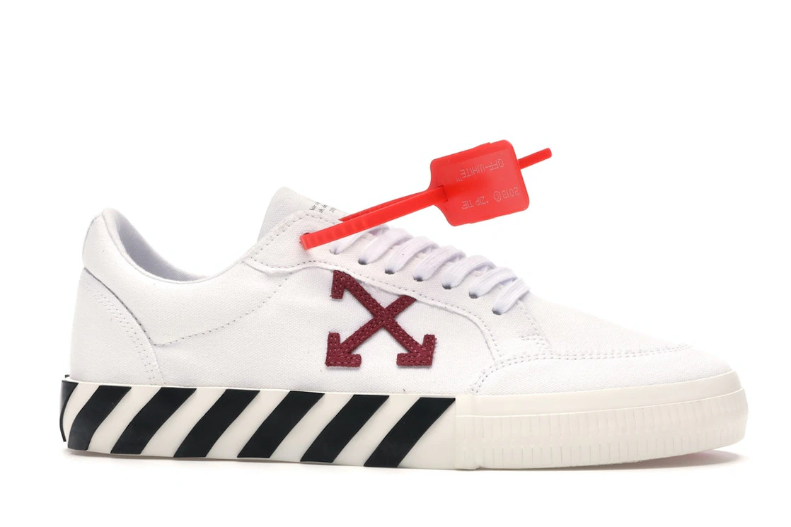 Vue 2 de OFF-WHITE Vulc Low White Violet SS20