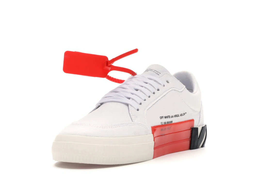 Vue 13 de OFF-WHITE Vulc Low White Violet SS20