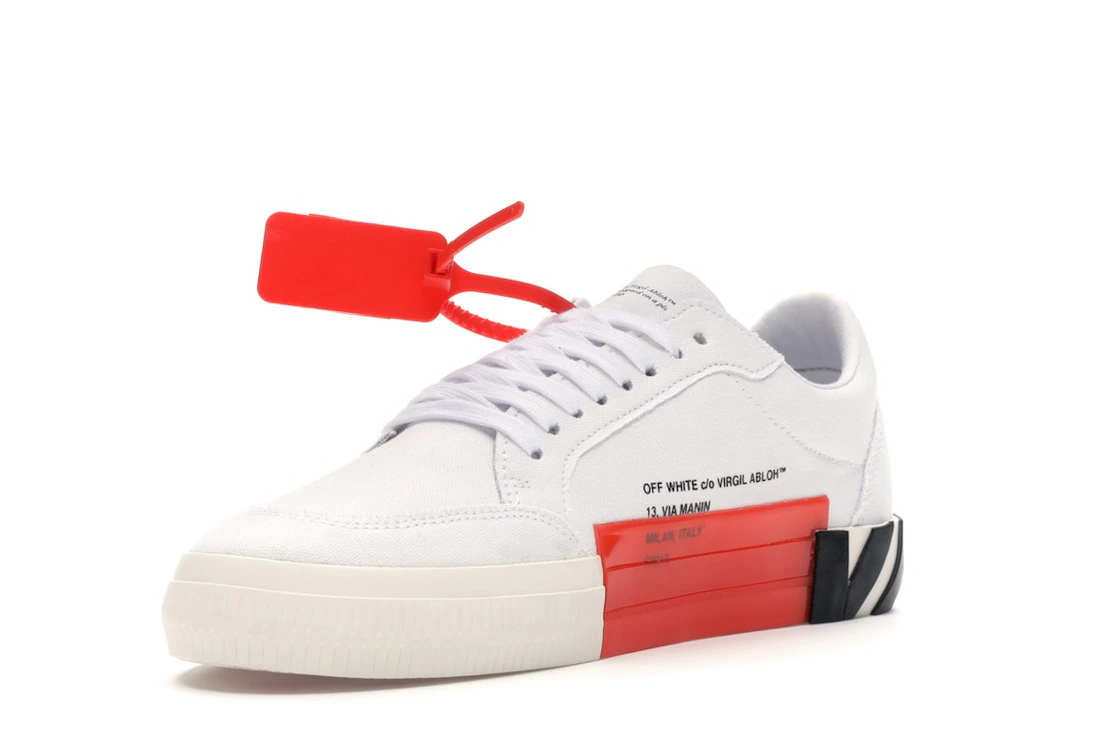 Vue 14 de OFF-WHITE Vulc Low White Violet SS20