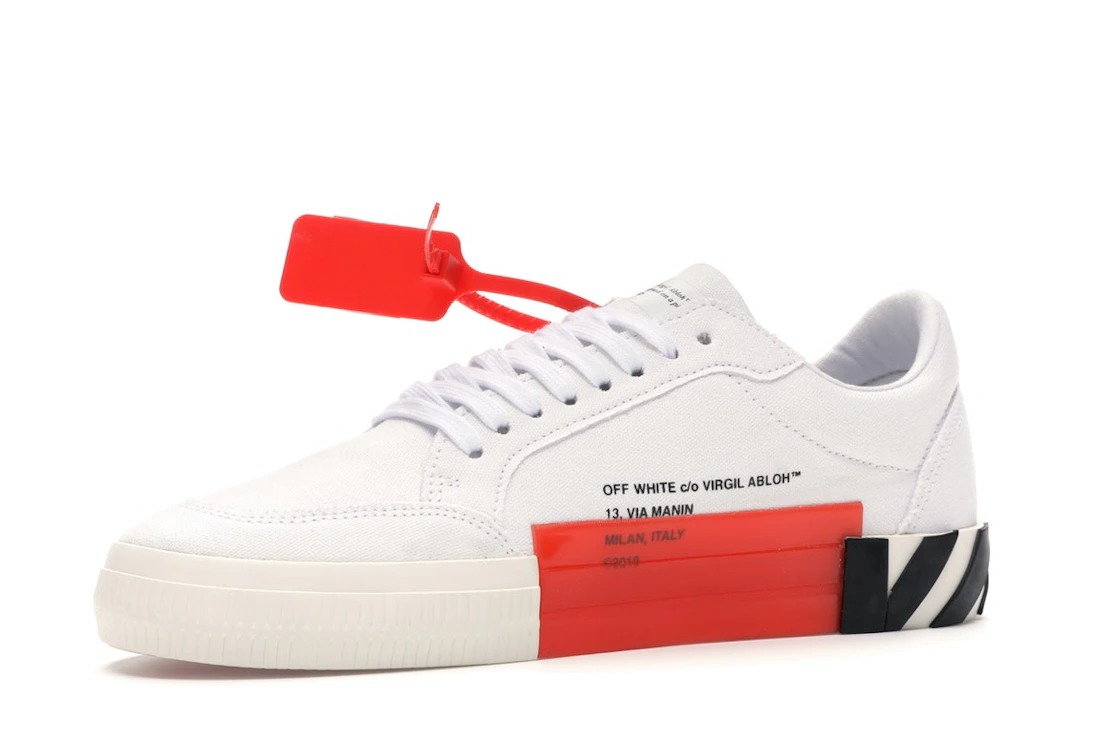 Vue 16 de OFF-WHITE Vulc Low White Violet SS20