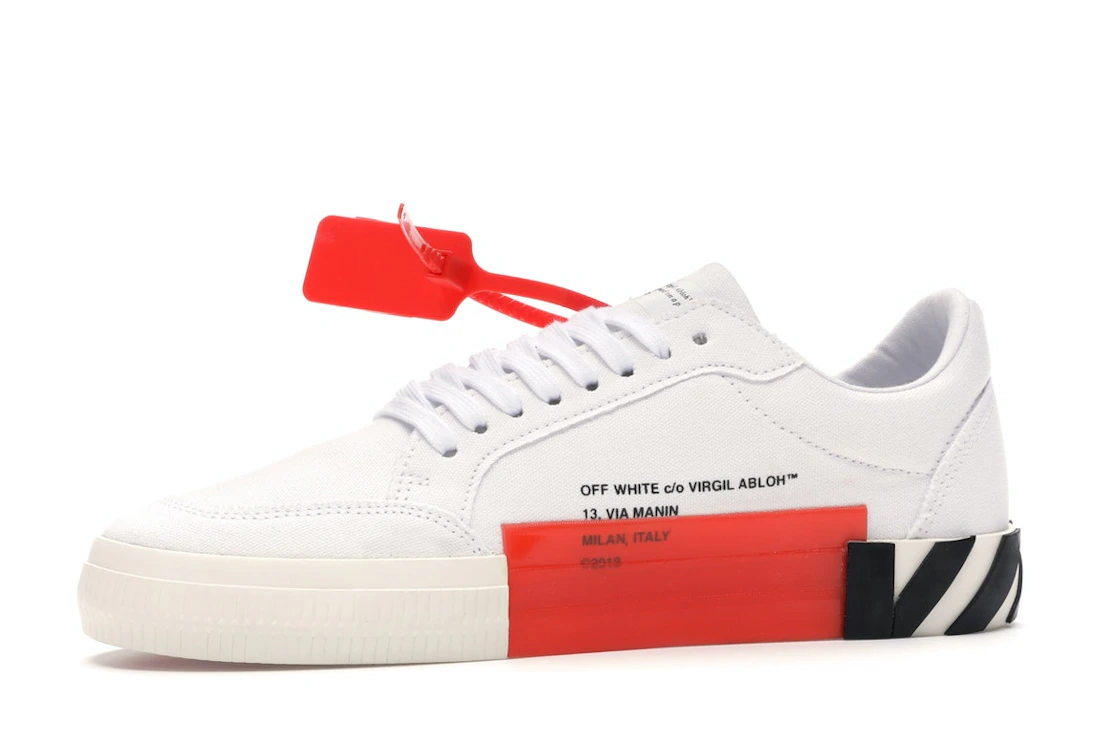 Vue 17 de OFF-WHITE Vulc Low White Violet SS20