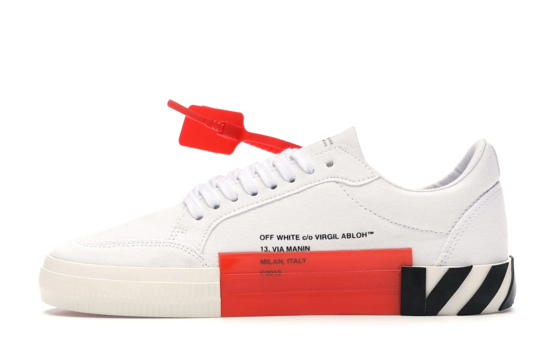 Vue 19 de OFF-WHITE Vulc Low White Violet SS20
