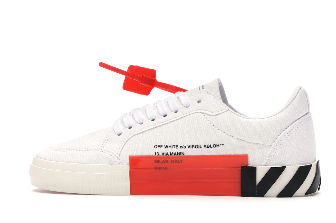 Vue 20 de OFF-WHITE Vulc Low White Violet SS20