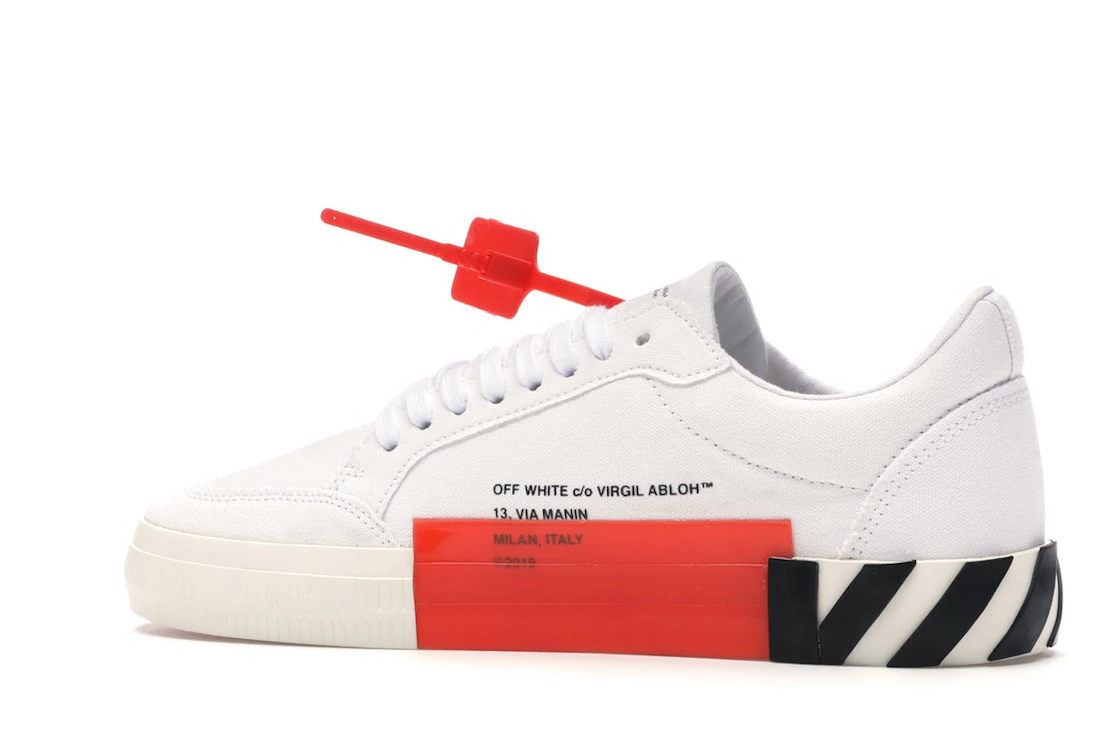 Vue 21 de OFF-WHITE Vulc Low White Violet SS20