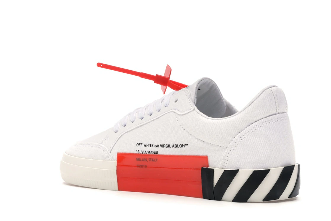 Vue 23 de OFF-WHITE Vulc Low White Violet SS20
