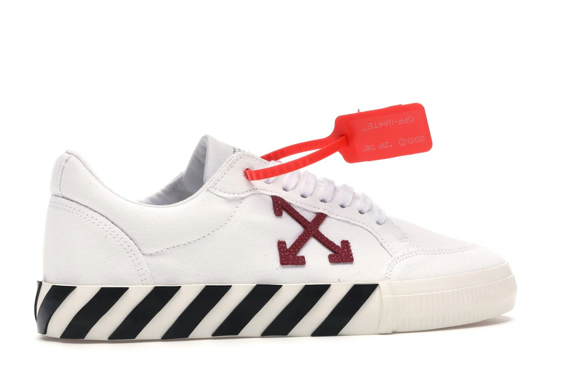 Vue 35 de OFF-WHITE Vulc Low White Violet SS20