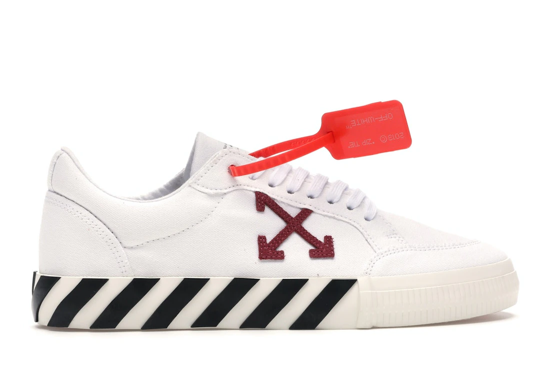 Vue 36 de OFF-WHITE Vulc Low White Violet SS20