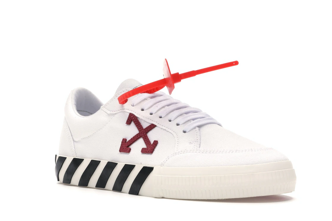 Vue 5 de OFF-WHITE Vulc Low White Violet SS20