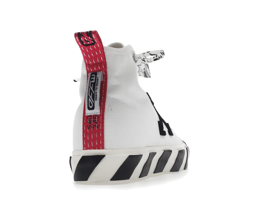 Vue 30 de OFF-WHITE Vulcanized Mid Top Black Arrow