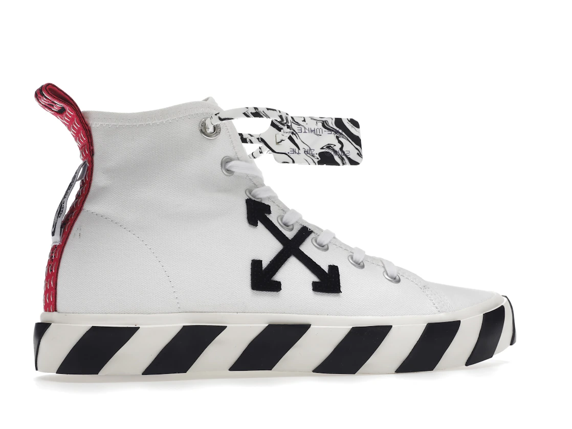 Vue 35 de OFF-WHITE Vulcanized Mid Top Black Arrow