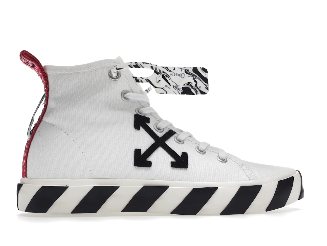 Vue 36 de OFF-WHITE Vulcanized Mid Top Black Arrow