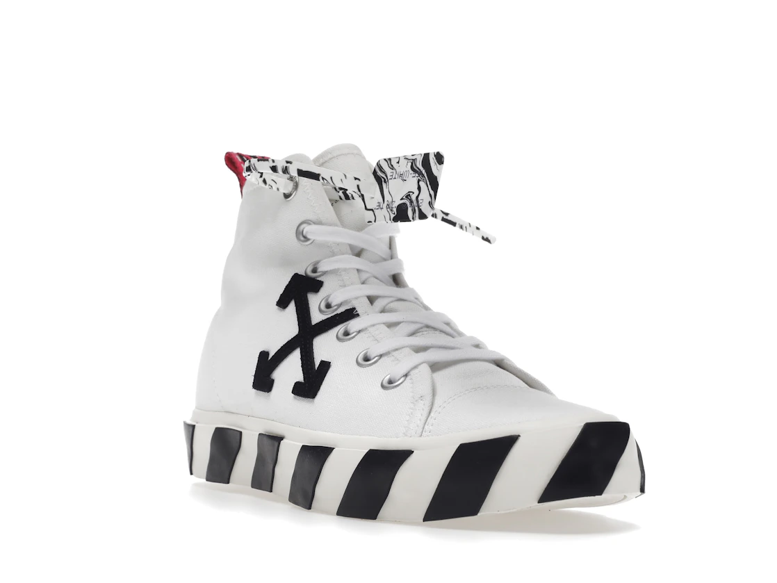 Vue 7 de OFF-WHITE Vulcanized Mid Top Black Arrow
