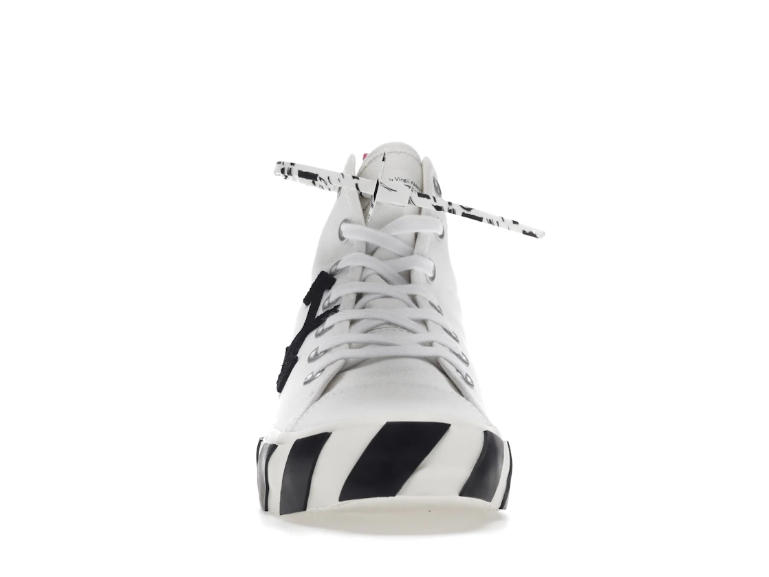 Vue 10 de OFF-WHITE Vulcanized Mid Top Black Arrow