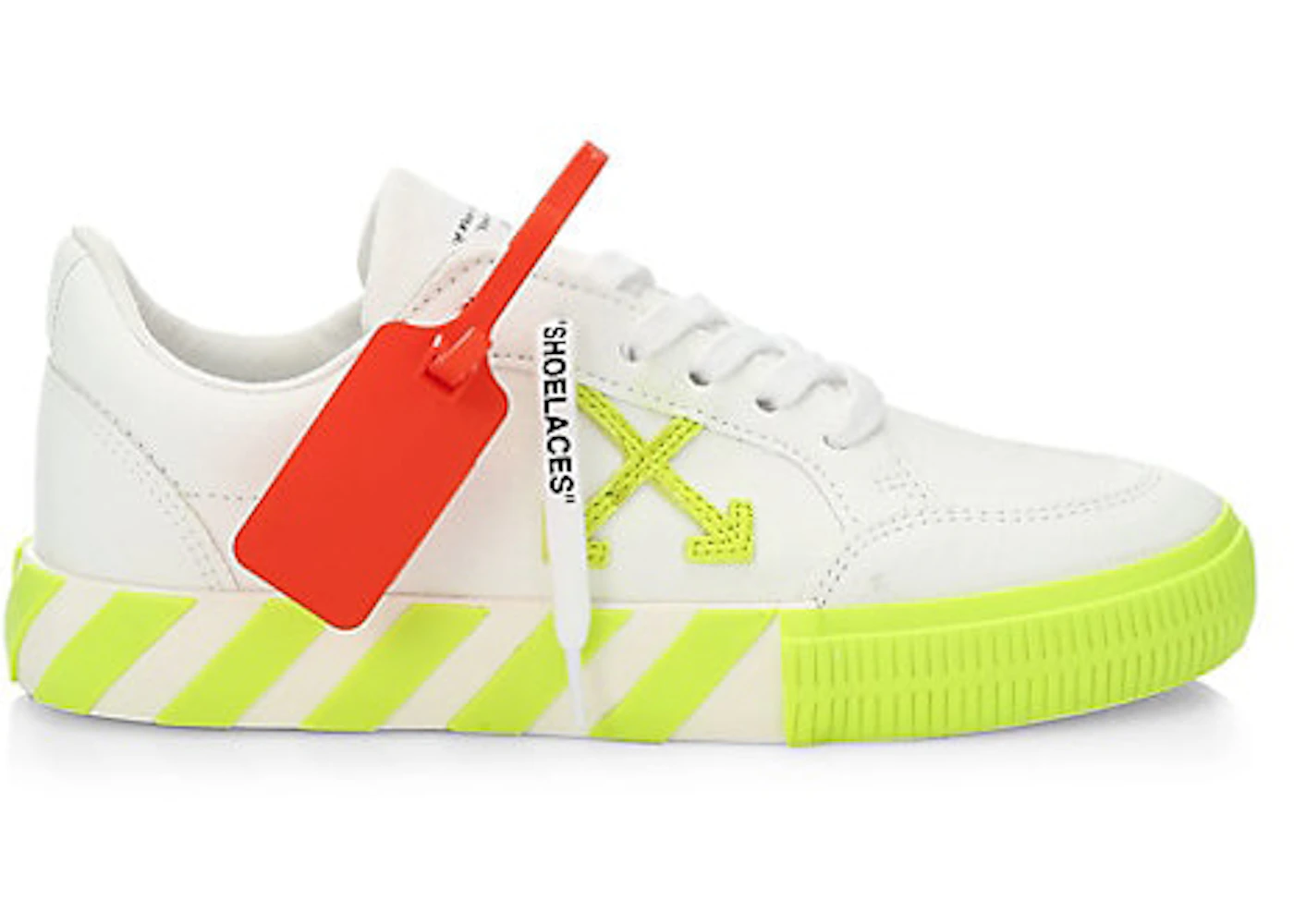 Off-White Arrow Low Top Neon Green 