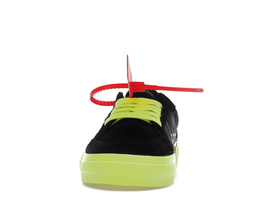 Vue 11 de Off-White Low Vulc Black Fluo Yellow