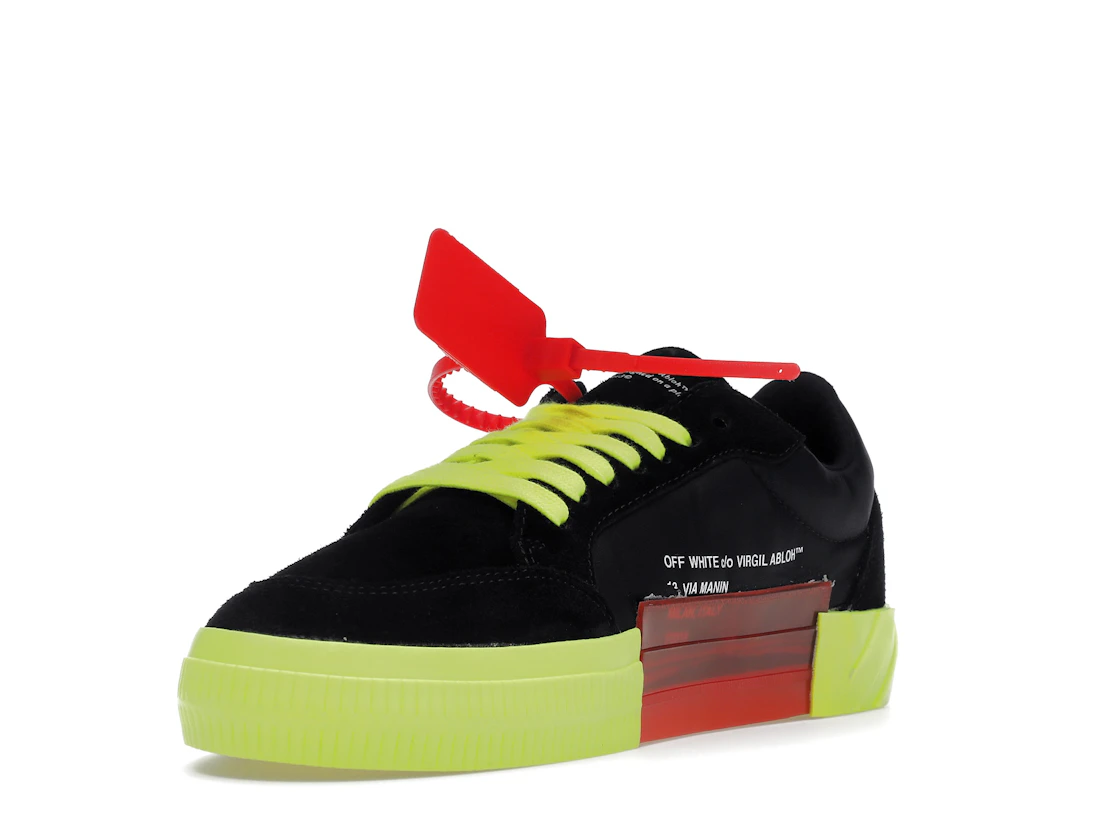 Vue 14 de Off-White Low Vulc Black Fluo Yellow