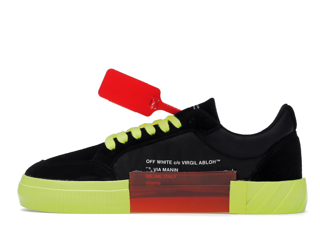 Vue 20 de Off-White Low Vulc Black Fluo Yellow