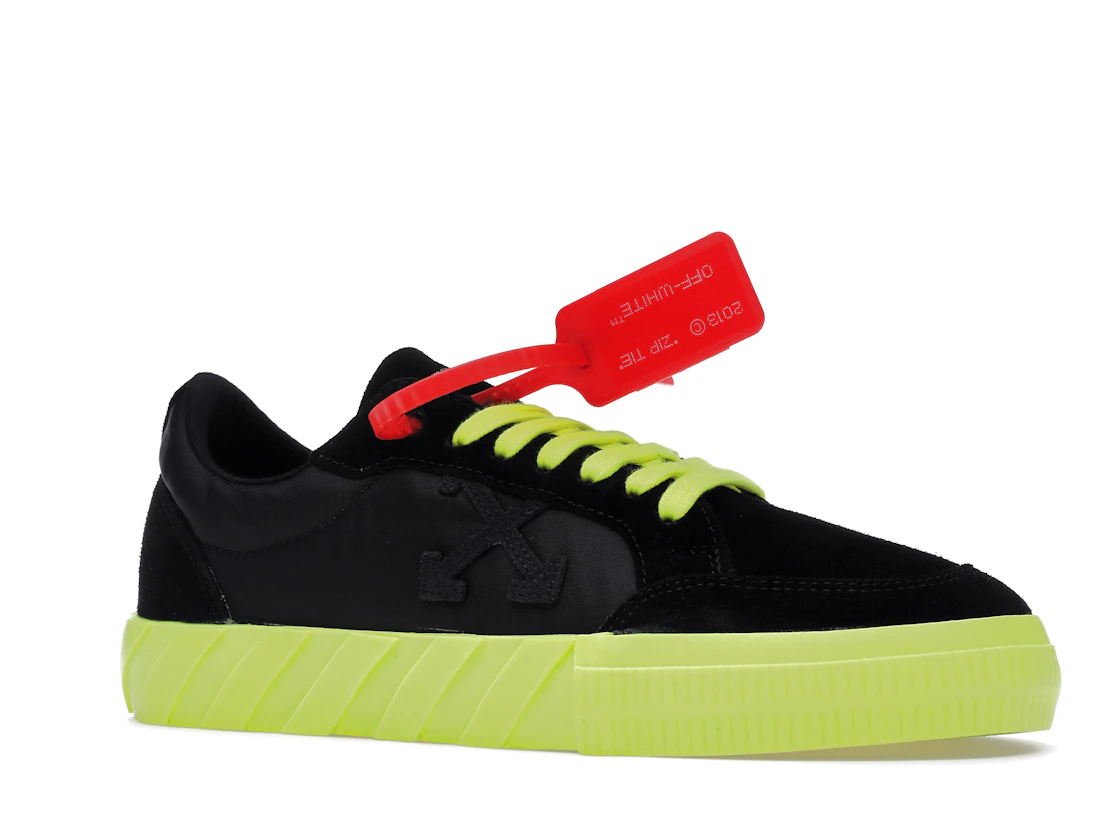Vue 4 de Off-White Low Vulc Black Fluo Yellow