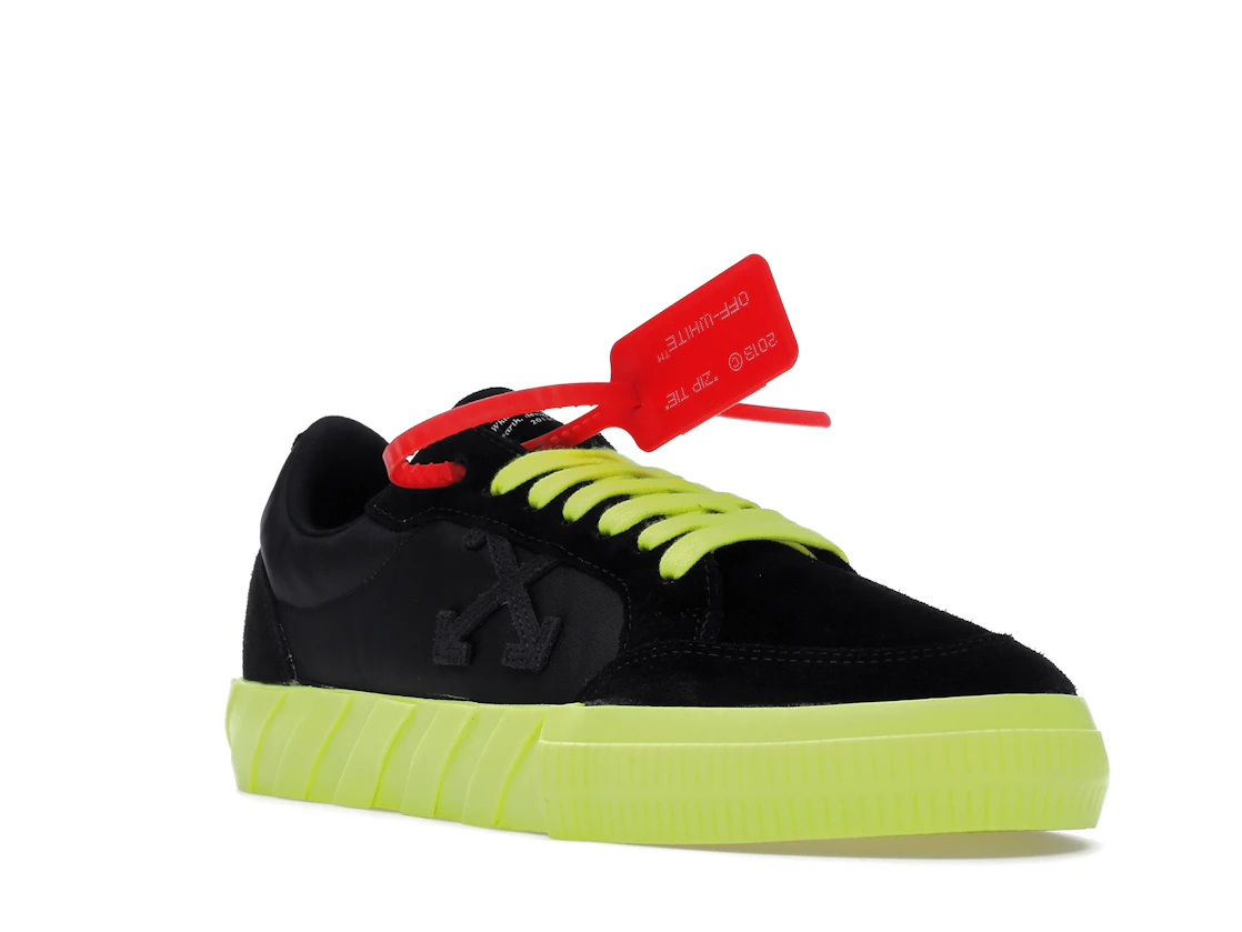 Vue 6 de Off-White Low Vulc Black Fluo Yellow