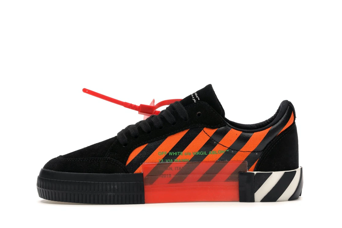 Vue 19 de Off-White Low Vulc Black Orange