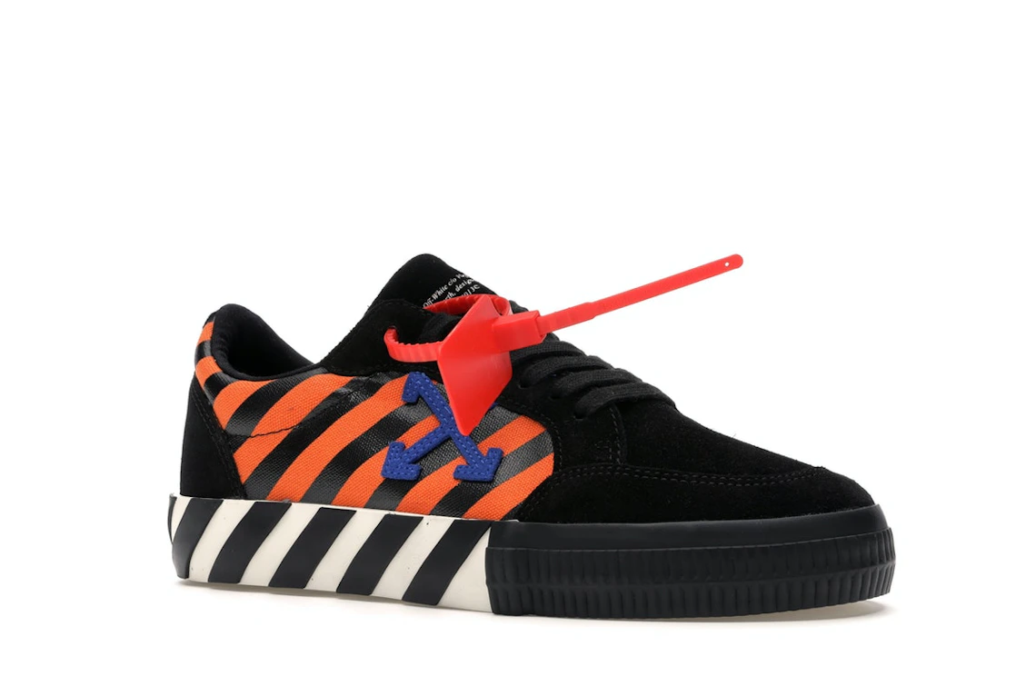 Vue 4 de Off-White Low Vulc Black Orange