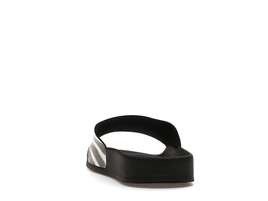 Vue 27 de Off-White Spray Stripes Slides Black