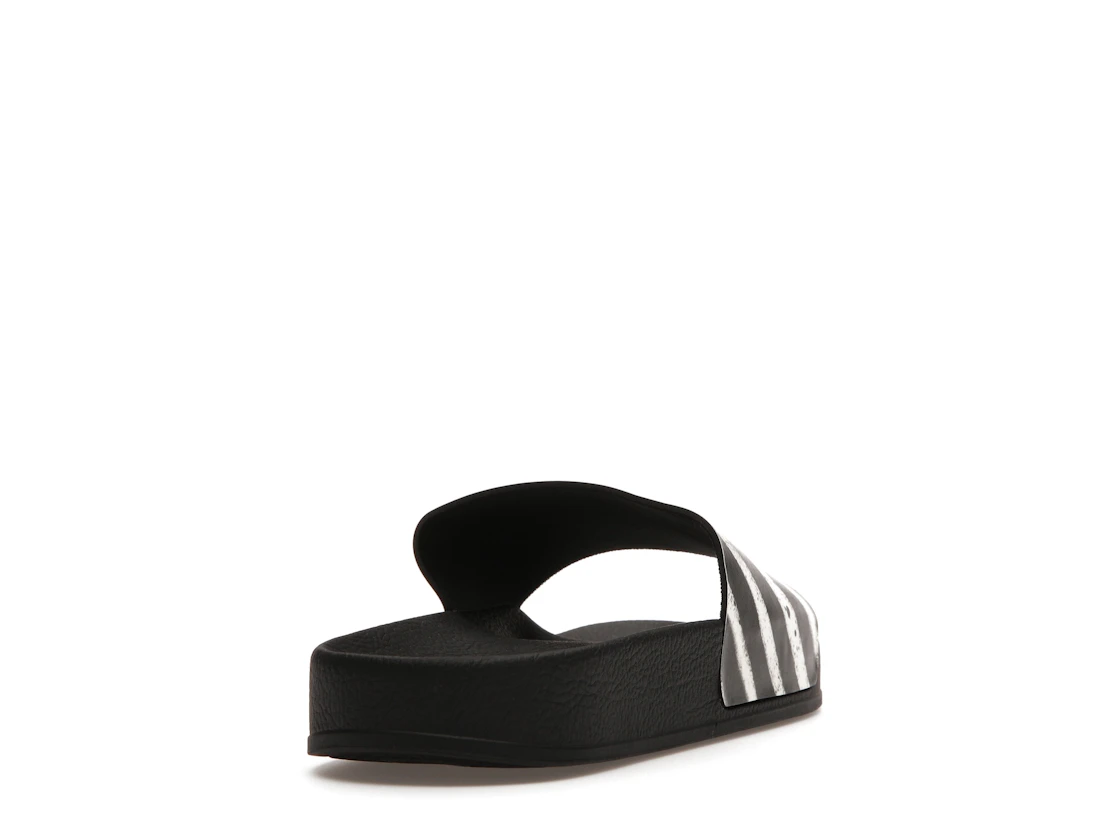 Vue 30 de Off-White Spray Stripes Slides Black