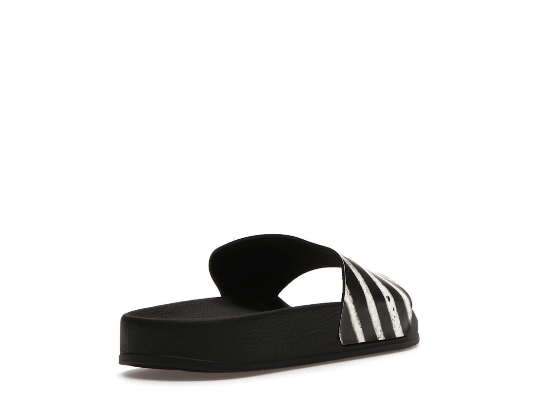 Vue 31 de Off-White Spray Stripes Slides Black