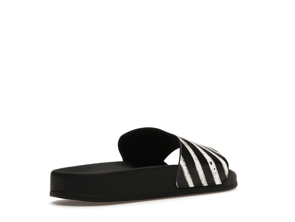 Vue 32 de Off-White Spray Stripes Slides Black