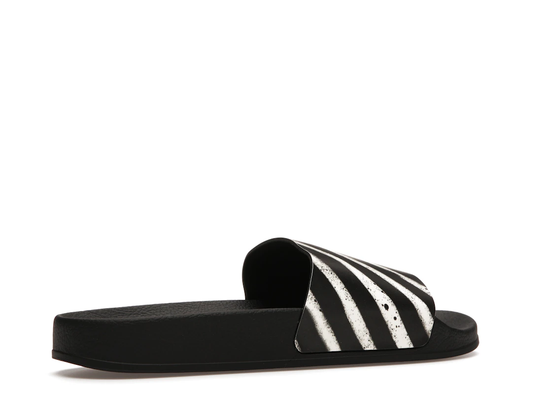 Vue 34 de Off-White Spray Stripes Slides Black