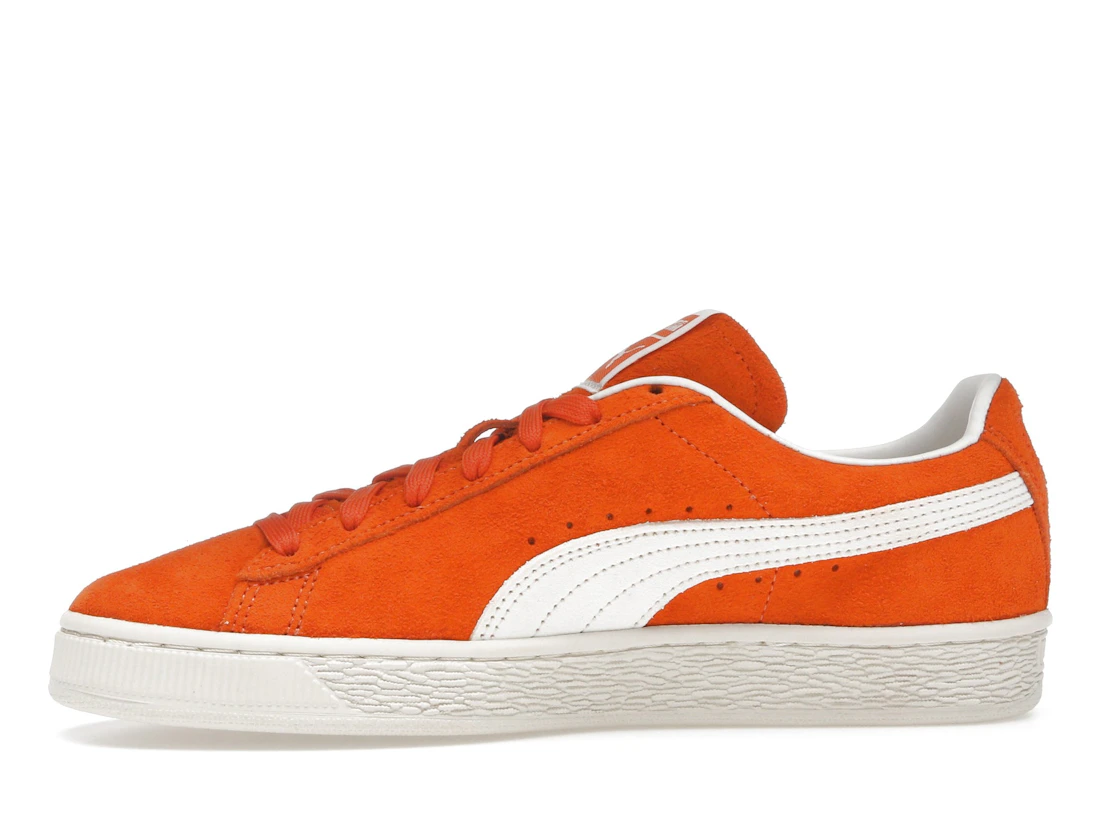 Vue 18 de Puma Suede Charles F. Stead Orange Glo White