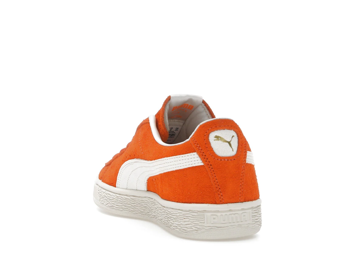 Vue 26 de Puma Suede Charles F. Stead Orange Glo White