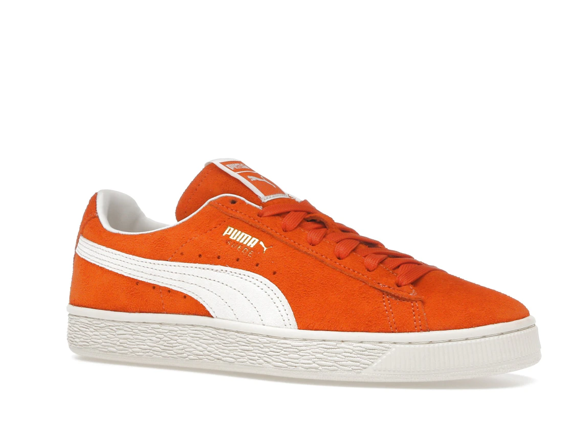 Vue 4 de Puma Suede Charles F. Stead Orange Glo White