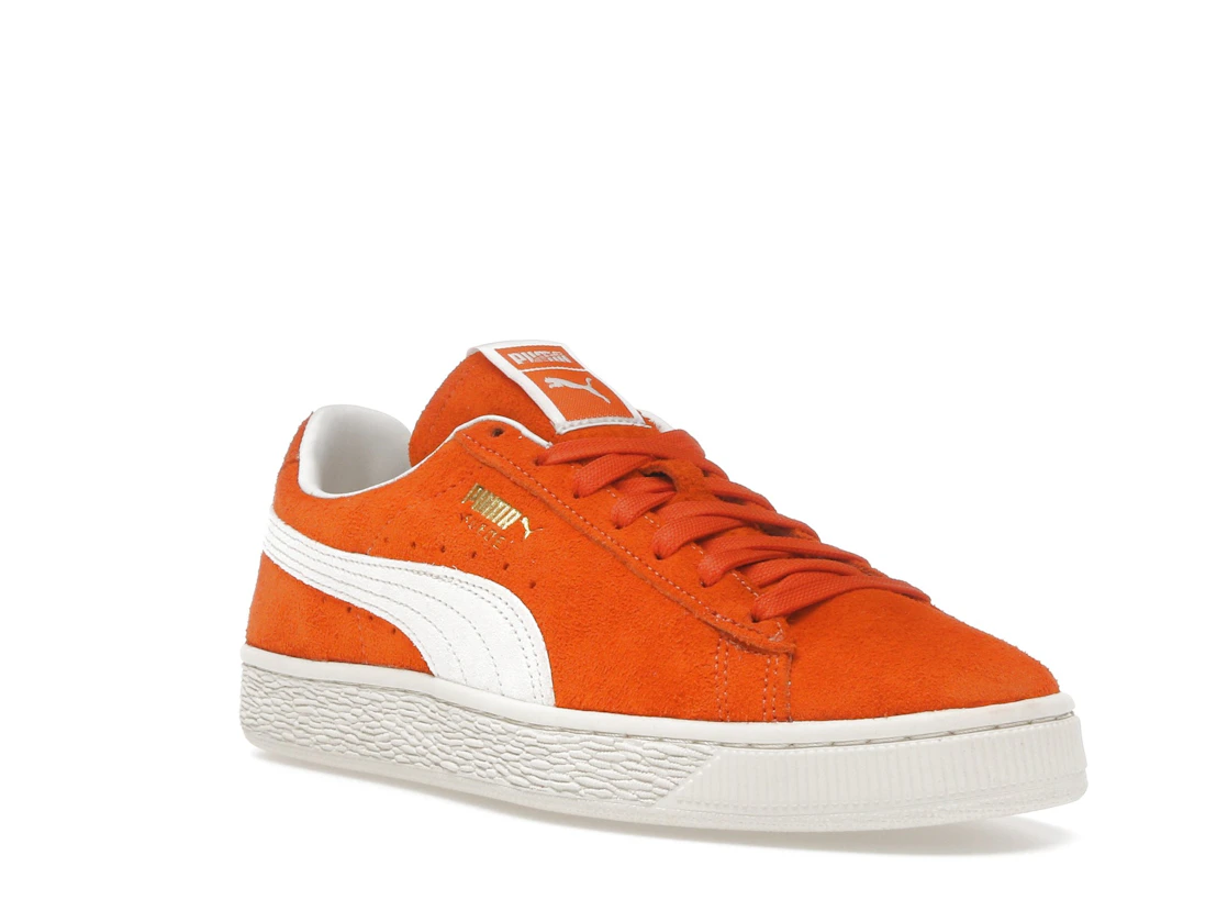 Vue 6 de Puma Suede Charles F. Stead Orange Glo White