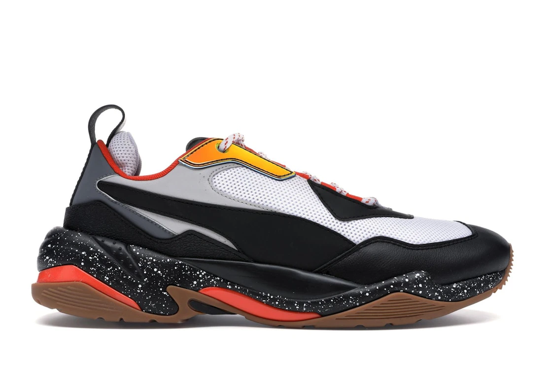 Vue 1 de Puma Thunder Electric Black White Orange