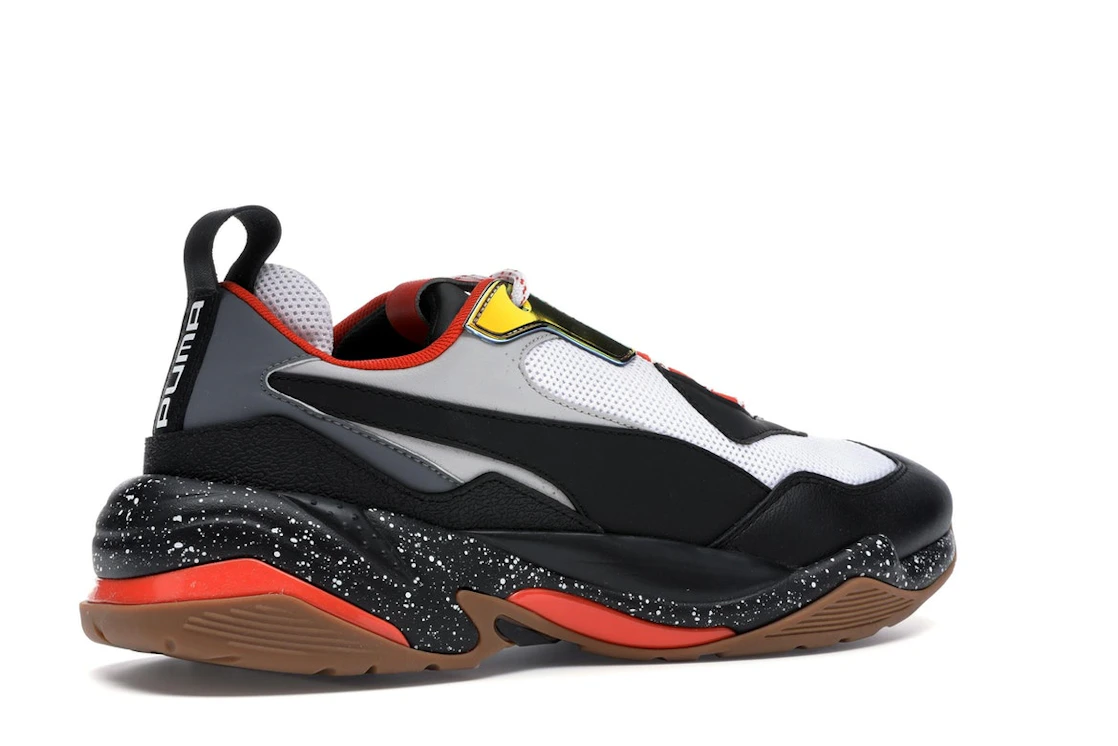 Vue 34 de Puma Thunder Electric Black White Orange