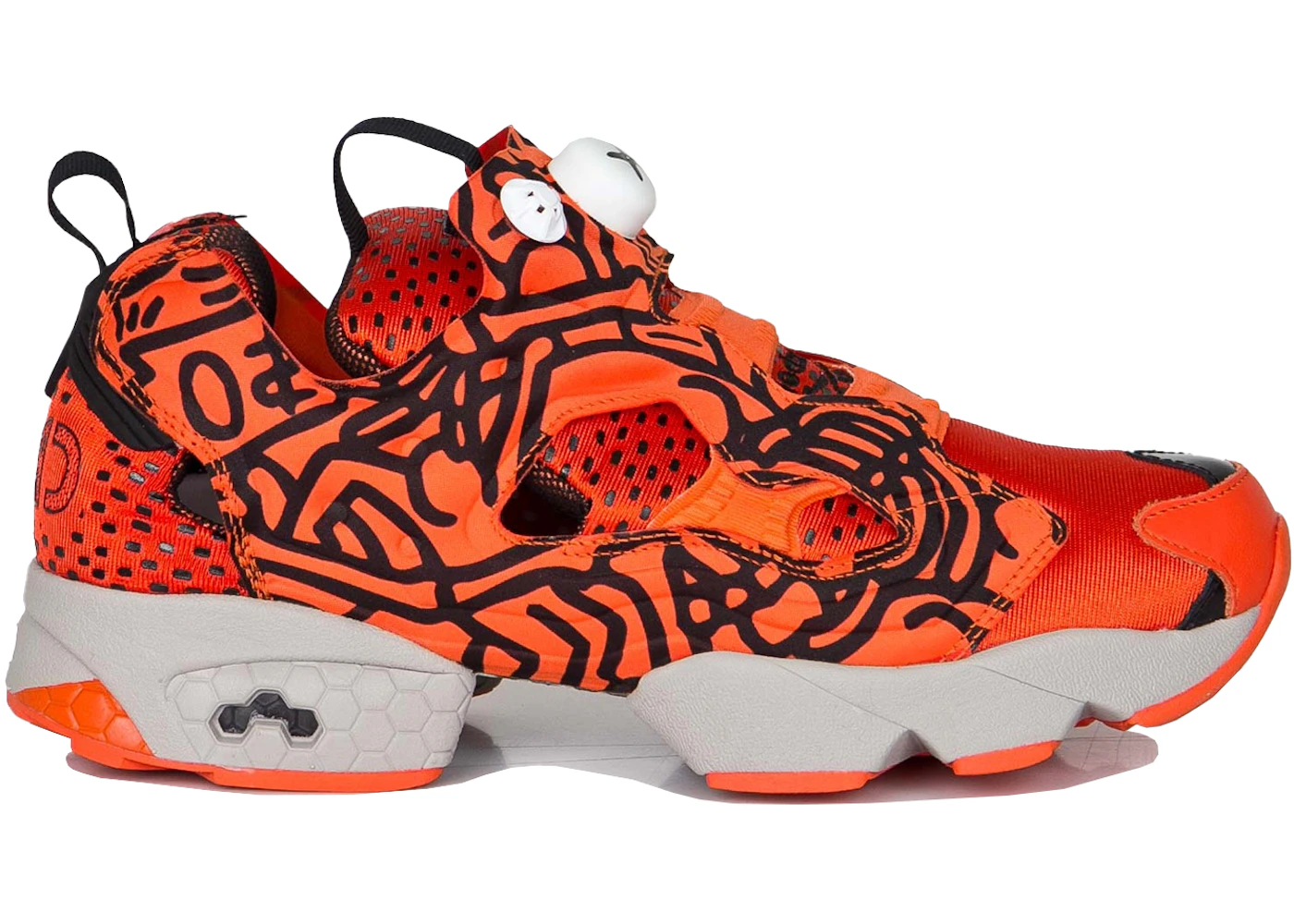 Reebok Instapump Fury Keith Haring Orange Black