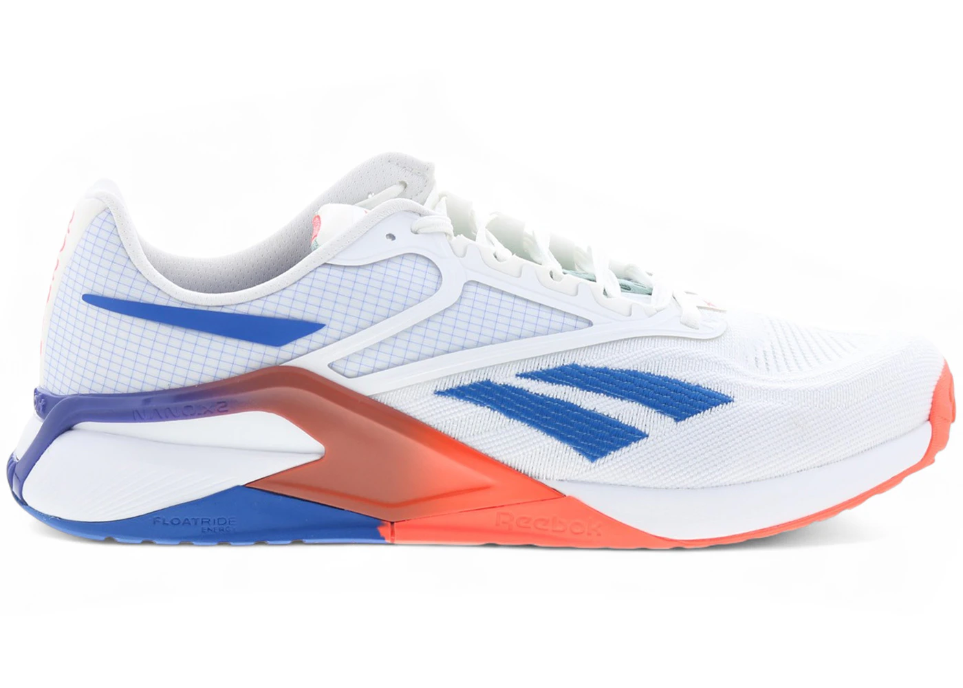 Reebok Nano X2 Footwear White Vector Blue Orange Flare